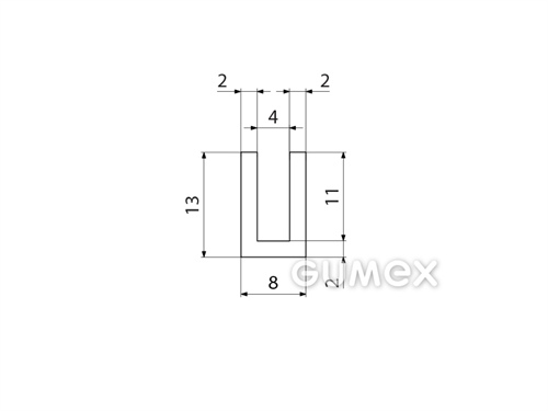 SILIKONPROFILE U-FORM